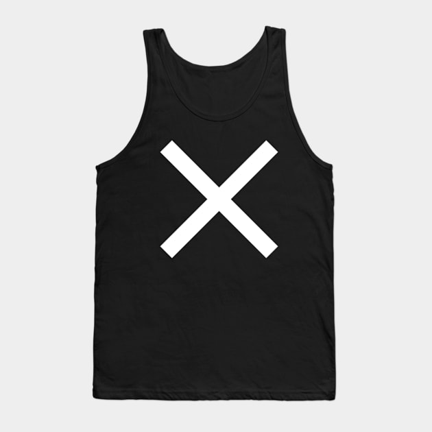 Cross sin Tank Top by Wild man 2